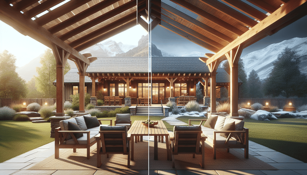 Read more about the article Choosing Between Wood and Aluminum Pergolas: A Complete Guide