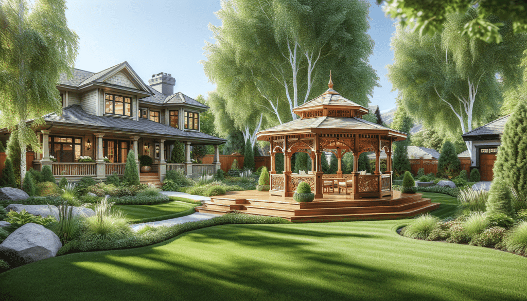 Read more about the article Transform Your Deck with a Stunning Wood Gazebo