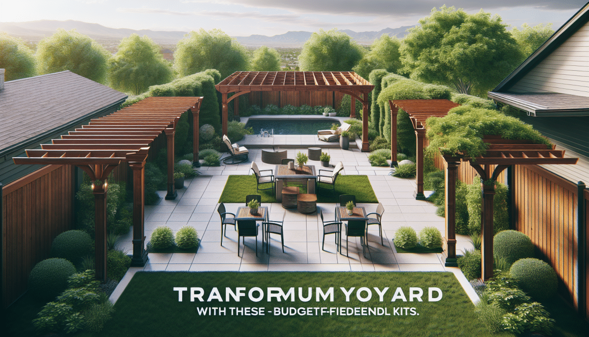 You are currently viewing Transform Your Backyard with These Budget-Friendly Pergola Kits