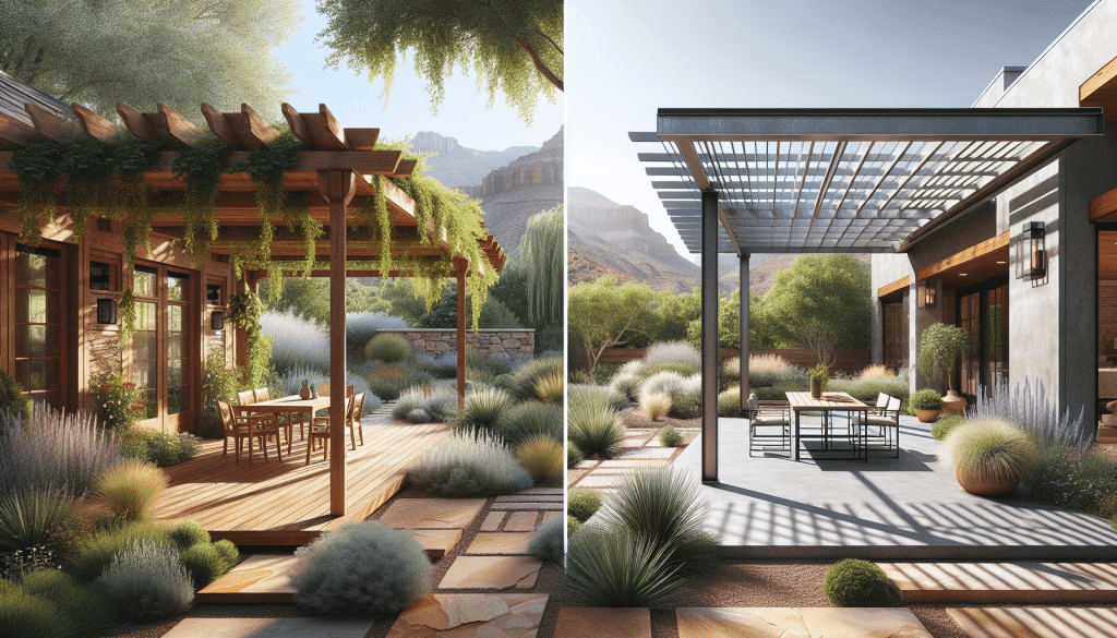 Read more about the article Wood vs Aluminum Pergolas: Which One Fits Your Outdoor Space?
