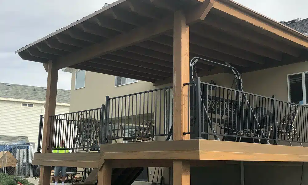 Pergola Styles 4 solid roof style