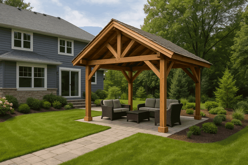 Read more about the article Pavilion Roof Styles & Designs